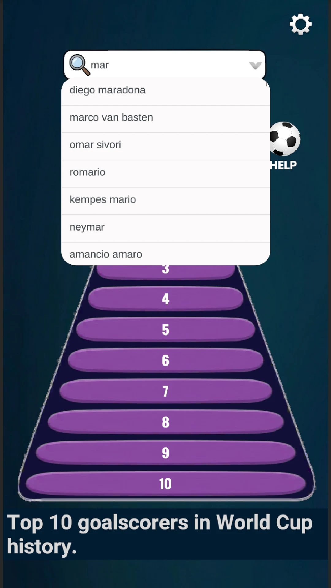 Football Quiz: 10 Guess screenshot